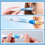 Find Back Ear Wax Remover Soft Spiral Swab with 16 Tips 1