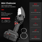 MDHL Rechargeable Mini Chainsaw 4 Inches