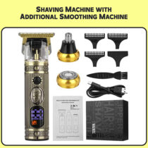 Shaving Machine with Additional Smoothing Machine