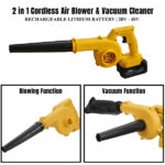 2in1 Cordless Air Blower and Vacuum Cleaner 1