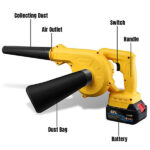 2in1 Cordless Air Blower and Vacuum Cleaner 1