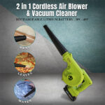 2 in 1 Cordless Air Blower & Vacuum Cleaner